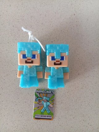 Figuras Minecraft Kinder Sorpresa vc314