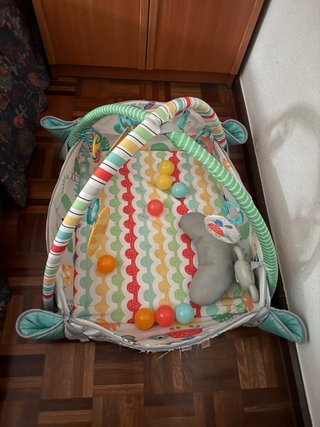 Tapete de juegos multifuncional para bebés