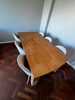 Mesa Comedor OLDE + 6 Sillas THORUP