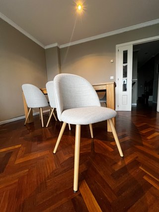 Mesa Comedor OLDE + 6 Sillas THORUP