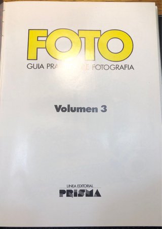 Enciclopedia de FOTOGRAFÍA de la editorial Prisma