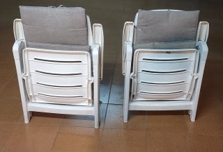 2 Sillones Reclinables Hartman Plegables
