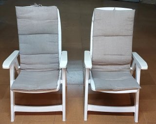 2 Sillones Reclinables Hartman Plegables