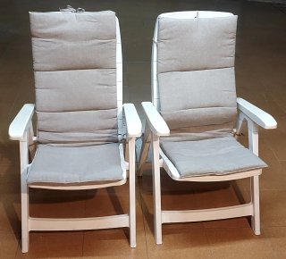 2 Sillones Reclinables Hartman Plegables
