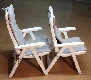 2 Sillones Reclinables Hartman Plegables