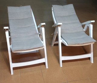 2 Sillones Reclinables Hartman Plegables