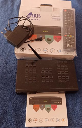 Receptor Satélite Iris 9800 HD