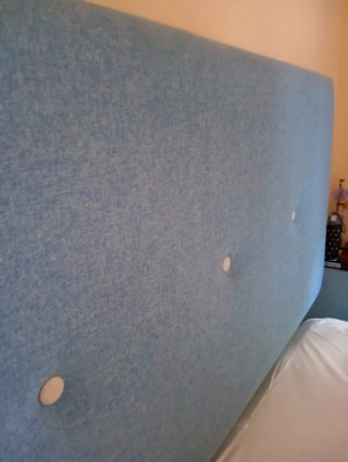 Cabecero Cama 150cm Tela Diseño Geométrico