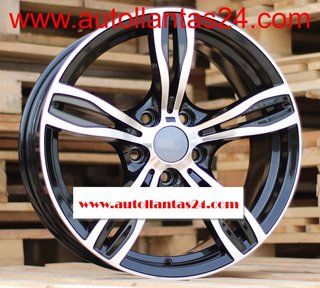 JUEGO DE 4 LLANTAS BMW 8868 BLACK METAL r665281