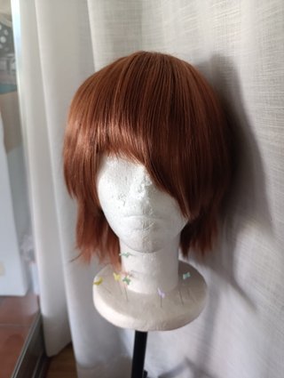 Peluca Cosplay Marrón