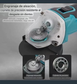 Amoladora Angular Inalámbrica (2 Baterías)