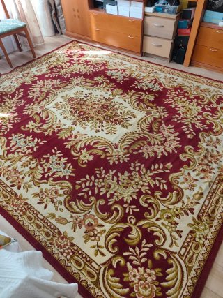 Alfombra Salon Persa Lana pura virgen 2,95x2,45