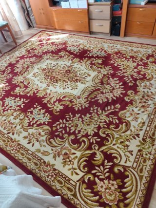 Alfombra Salon Persa Lana pura virgen 2,95x2,45