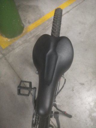 Bicicleta Rockrider ST500 Negra y Amarilla 24"