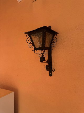 9 Faroles Rústicos Hierro Forjado