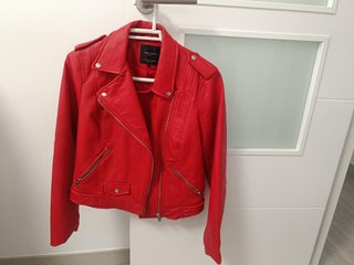 Cazadora Biker Roja