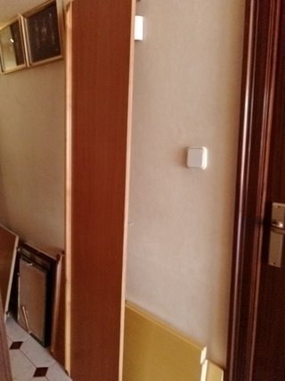 Puertas armario madera fresno natural, PVP Unidad
