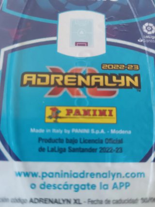 Adrenalyn XL 126 cartas Liga 22/23