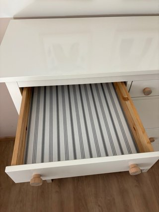 Cómoda IKEA Hemnes 6 cajones blanca