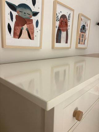 Cómoda IKEA Hemnes 6 cajones blanca