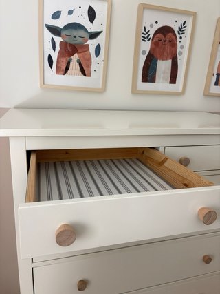 Cómoda IKEA Hemnes 6 cajones blanca