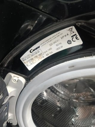 Lavadora Candy 9kg A+++ 1400 RPM