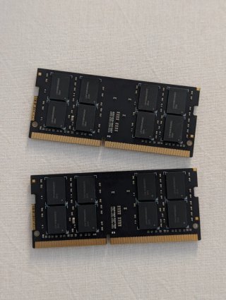 2x Módulos Lexar DDR4 16GB 3200MHz SODIMM