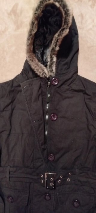 Cazadora negra invierno mujer