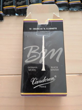 Cañas Clarinete Alemán Vandoren BlackMáster nº4