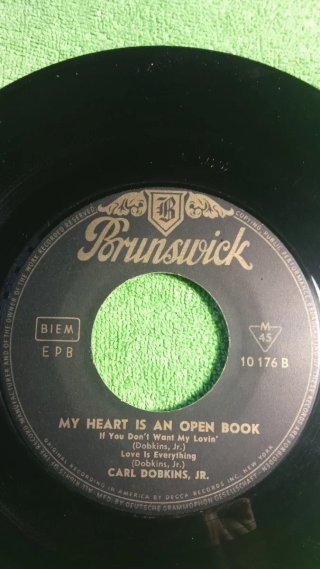 Vinilo 7 Carl Dobkins Jr. - My Heart Is An Open Bo