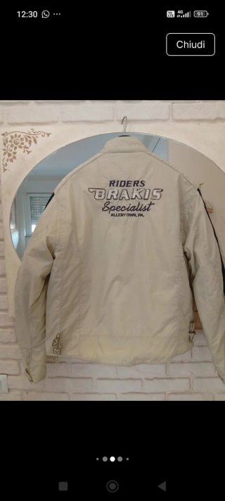Giacca Vintage Replay Bakis Beige