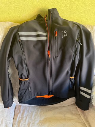 Chaqueta Ciclismo Invierno Negra