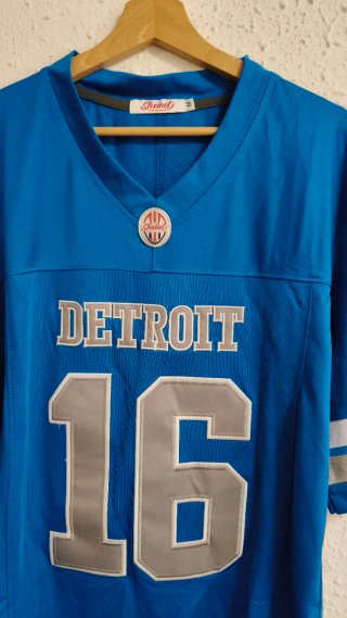 Camiseta souvenirs Detroit Lions. Talla M
