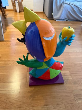 Ripollés “Tentación” Bronce Policromado 54cm