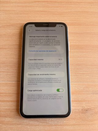 iPhone 11 Blanco