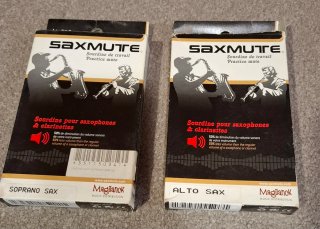 Saxmute Sordinas para Saxo Alto y Soprano