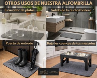 Tappetino Bagno Diatomita 60x39 cm