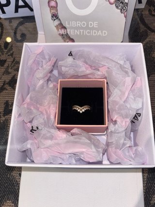 Anillo Pandora Tiara Deseo Timeless Wish