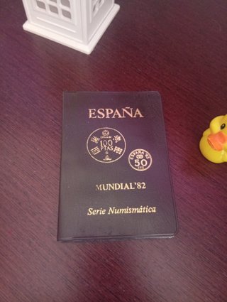 Colección monedas España Mundial 82