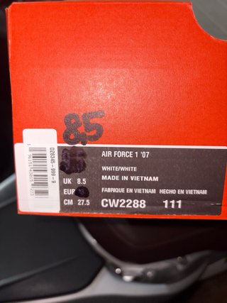 Nike Air Force 1 '07 Bianche Tg 42