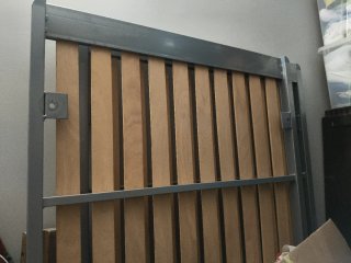 Somier 90x200cm Metal y Madera se venden juntos