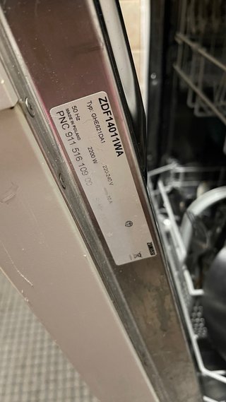 Lavavajillas Zanussi ZDF14011WA 60cm