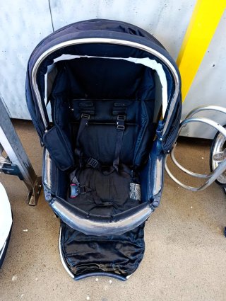 Carrito de bebé 3 piezas azul marino bebecar ❤️