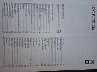 libro de cocina El bosquecillo
