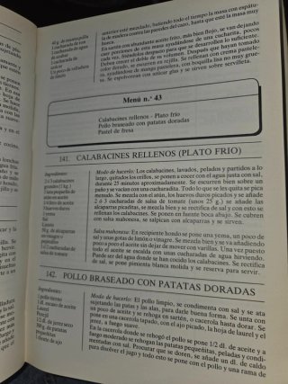 libro de cocina El bosquecillo