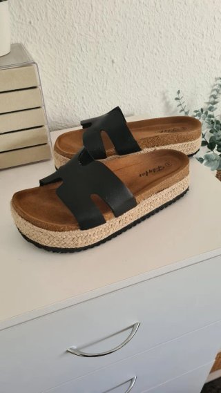 Sandalias Plataforma Mujer