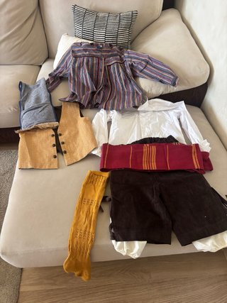 Traje regional barurro niño 6 a 8 años