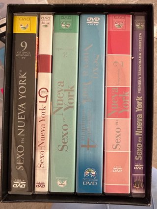 Colección DVD Sexo en Nueva York 1-6