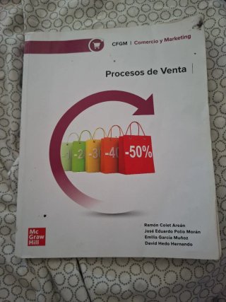 Procesos de venta, CFGM Comercio y Marketing