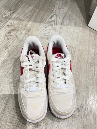 Nike Air Force 1 Rojas y Blancas